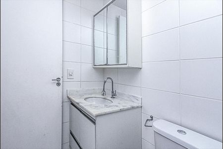 banheiro social_3 de apartamento para alugar com 2 quartos, 55m² em Vila Moraes, São Paulo
