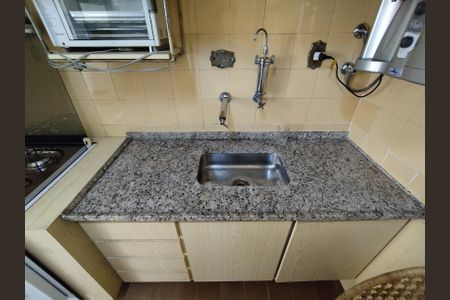 Cozinha - Torneira de apartamento para alugar com 2 quartos, 67m² em Vila Gumercindo, São Paulo