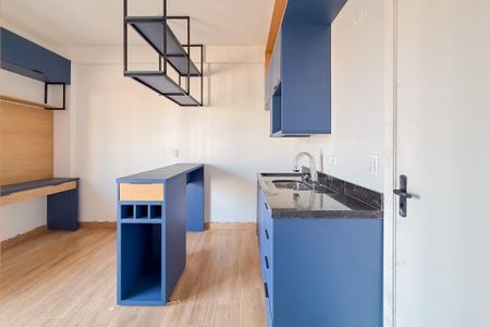 Studio à venda com 25m², 1 quarto e sem vagaCozinha