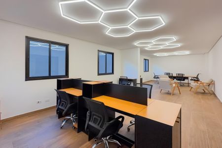 Studio à venda com 25m², 1 quarto e sem vagaCoworking