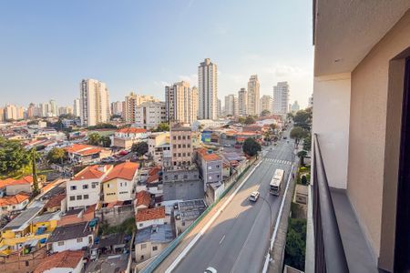 Varanda - Vista de kitnet/studio à venda com 1 quarto, 25m² em Vila Mariana, São Paulo