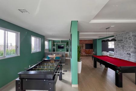 Apartamento à venda com 42m², 1 quarto e 1 vagaSalão de jogos