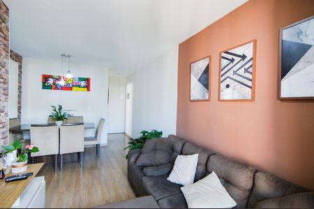 Sala de apartamento para alugar com 3 quartos, 78m² em Jardim Testae, Guarulhos
