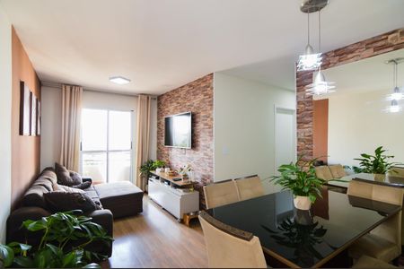 Sala de apartamento para alugar com 3 quartos, 78m² em Jardim Testae, Guarulhos