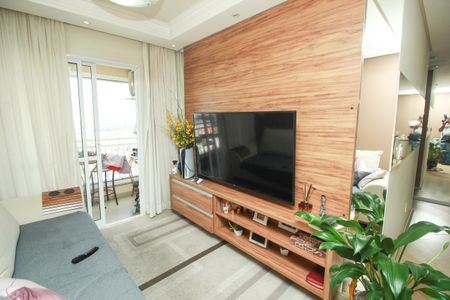 Sala de apartamento para alugar com 3 quartos, 60m² em Jardim das Maravilhas, Santo André
