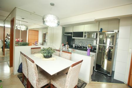 Sala de Jantar de apartamento para alugar com 3 quartos, 60m² em Jardim das Maravilhas, Santo André
