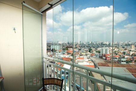 Varanda da Sala de apartamento para alugar com 3 quartos, 60m² em Jardim das Maravilhas, Santo André