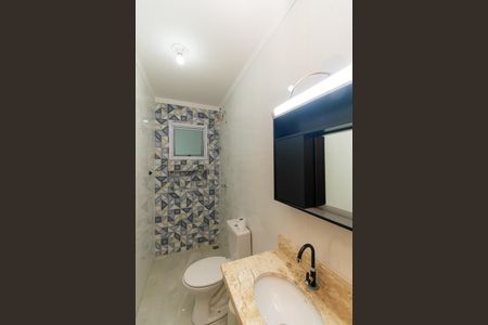 Banheiro de apartamento para alugar com 1 quarto, 46m² em Vila Alpina, São Paulo