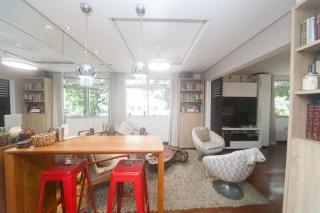 sala de apartamento à venda com 4 quartos, 168m² em Sion, Belo Horizonte