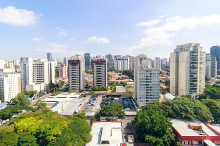 Sala - Vista de apartamento à venda com 2 quartos, 47m² em Santo Amaro, São Paulo