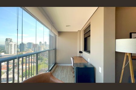 Apartamento à venda com 47m², 1 quarto e 1 vagaVaranda