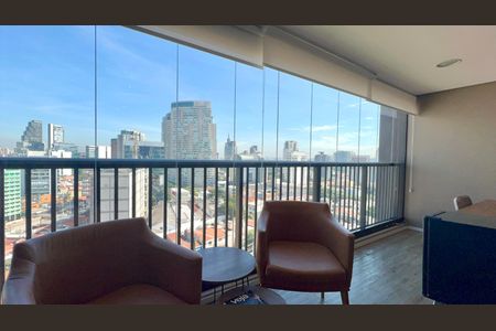 Apartamento à venda com 47m², 1 quarto e 1 vagaVaranda