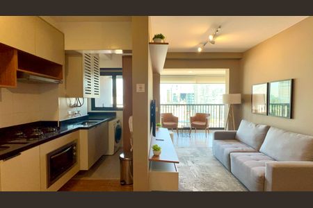 Apartamento à venda com 47m², 1 quarto e 1 vagaSala