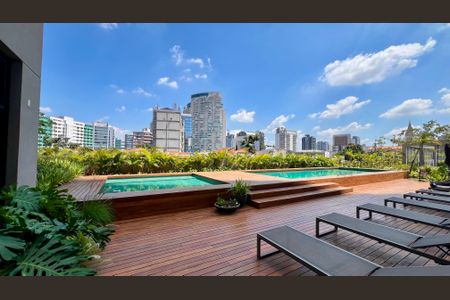 Apartamento à venda com 47m², 1 quarto e 1 vagaPiscina