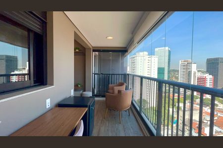 Apartamento à venda com 47m², 1 quarto e 1 vagaVaranda