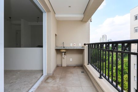 Varanda da Sala de apartamento à venda com 2 quartos, 59m² em Vila Suzana, São Paulo