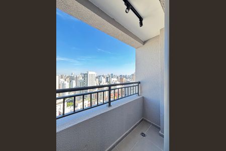 Apartamento para alugar com 25m², 1 quarto e sem vagaVaranda