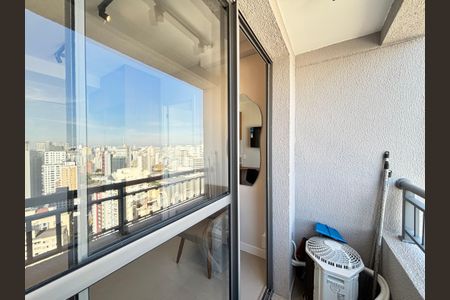 Apartamento para alugar com 25m², 1 quarto e sem vagaVaranda