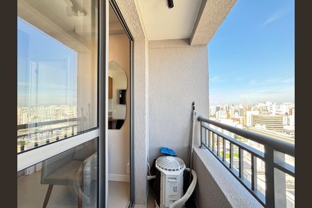 Apartamento para alugar com 25m², 1 quarto e sem vagaVaranda