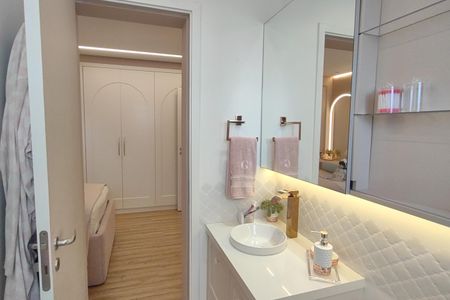 Apartamento à venda com 198m², 3 quartos e 3 vagas Apartamento à venda com 198m², 3 quartos e 3 vagasBanheiro da Suíte 2