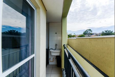 Varanda da Sala de apartamento para alugar com 2 quartos, 49m² em Jardim Sao Geraldo, Guarulhos