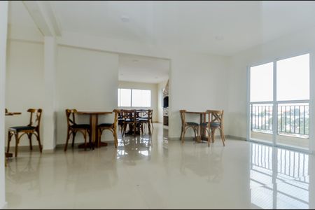 Apartamento para alugar com 49m², 2 quartos e 1 vagaÁrea comum - Salão de festas