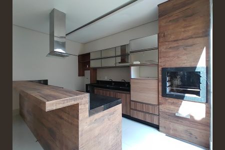 Cozinha de casa de condomínio para alugar com 3 quartos, 120m² em Gávea, Uberlândia