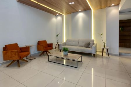 Apartamento para alugar com 69m², 2 quartos e 1 vagaHall social