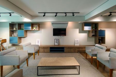 Apartamento para alugar com 69m², 2 quartos e 1 vagaÁrea comum - Salão de festas