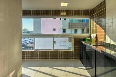 Sacada  de apartamento para alugar com 2 quartos, 69m² em Canto do Forte, Praia Grande