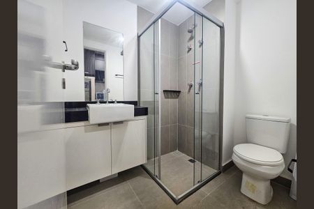 Studio para alugar com 27m², 1 quarto e sem vagaBanheiro