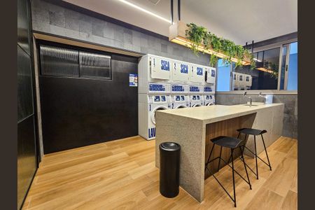 Studio para alugar com 27m², 1 quarto e sem vagaLavanderia