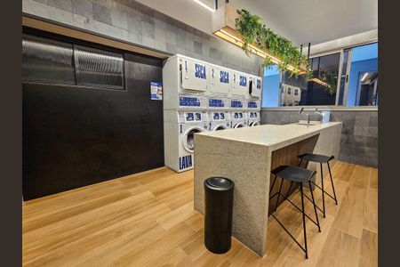Studio para alugar com 27m², 1 quarto e sem vagaLavanderia