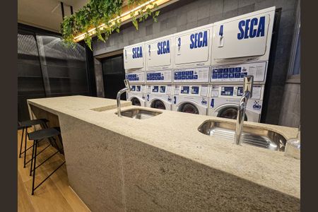 Studio para alugar com 27m², 1 quarto e sem vagaLavanderia