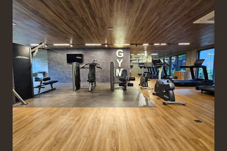Studio para alugar com 27m², 1 quarto e sem vagaAcademia