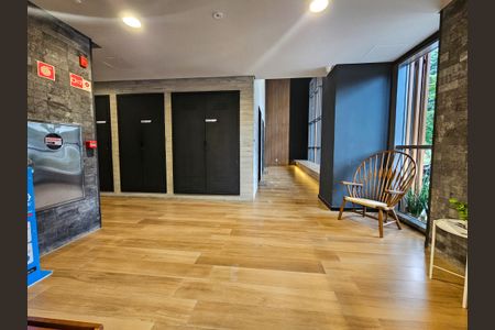 Studio para alugar com 27m², 1 quarto e sem vagaHall social