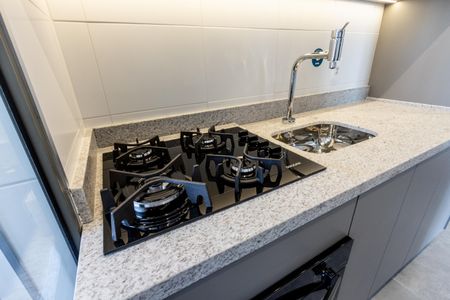 Apartamento à venda com 63m², 2 quartos e 1 vagaCozinha