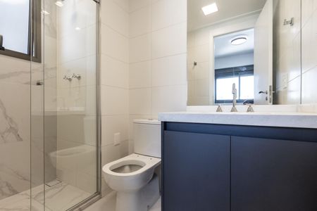Apartamento à venda com 63m², 2 quartos e 1 vagaQuarto 1 - Banheiro da Suite