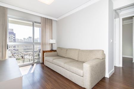 Sala de apartamento para alugar com 2 quartos, 76m² em Vila Olímpia, São Paulo