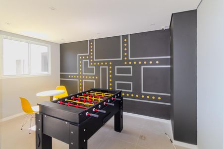 Apartamento à venda com 37m², 2 quartos e sem vaga Apartamento à venda com 37m², 2 quartos e sem vagaSalão de jogos