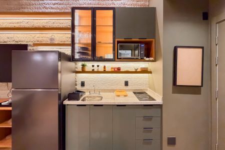 Studio à venda com 42m², 1 quarto e sem vaga Studio à venda com 42m², 1 quarto e sem vagaCozinha