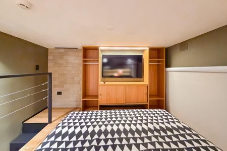 Studio à venda com 42m², 1 quarto e sem vaga Studio à venda com 42m², 1 quarto e sem vagaMezanino - Quarto