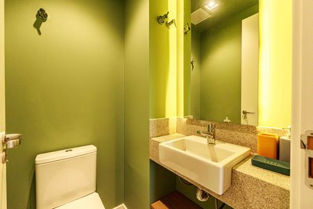 Apartamento para alugar com 111m², 2 quartos e 1 vagaLavabo