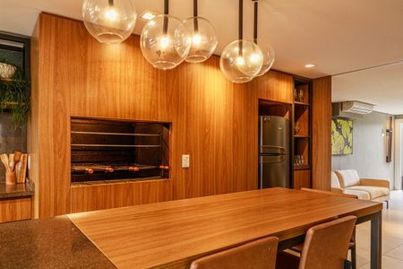 Apartamento para alugar com 111m², 2 quartos e 1 vagaÁrea comum - Salão de festas