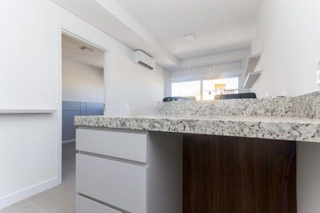 Cozinha de apartamento para alugar com 1 quarto, 40m² em Centro Histórico, Porto Alegre