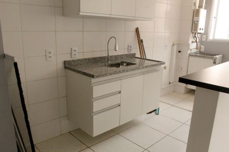 Cozinha de apartamento à venda com 2 quartos, 43m² em Curicica, Rio de Janeiro