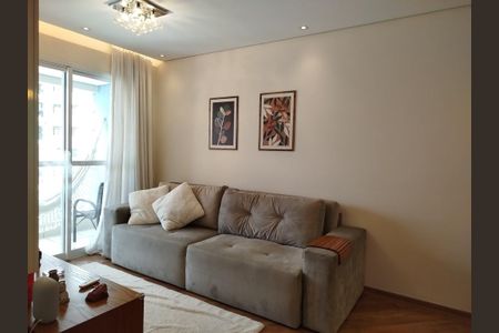 Sala de apartamento à venda com 3 quartos, 64m² em Chácara Seis de Outubro, São Paulo