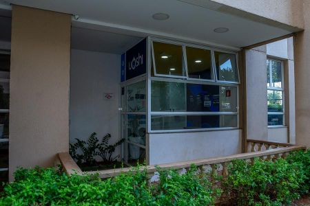 Apartamento para alugar com 69m², 2 quartos e 1 vagaÁrea comum-Fachada Lavanderia Express