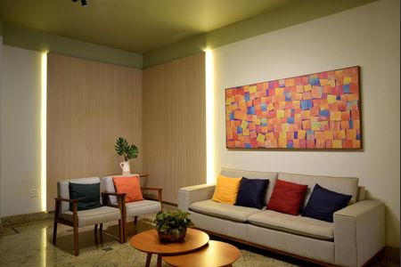 Apartamento à venda com 61m², 2 quartos e sem vagaHall social