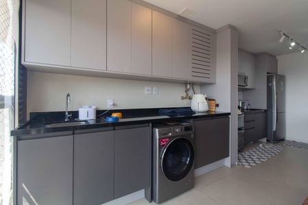 Área de Serviço de apartamento à venda com 2 quartos, 82m² em Vila Dom Pedro I, São Paulo
